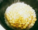 生ヤングコーンの炊き込みご飯作り方3写真