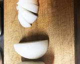 キャベツと揚げ板麩の煮びたし作り方1写真