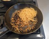 貧乏人の料理？パン粉とアンチョビのパスタ作り方4写真