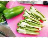 ピーマン丸ごと使い♪カレーマヨ醤油炒め♪作り方1写真