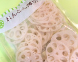 あと1品！簡単！蓮根とタコのガリバタ炒め作り方1写真