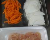 我が家の親子丼作り方1写真