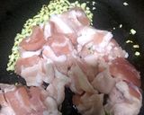 ピーマンと豚肉のココナッツ煮♡南国風作り方2写真