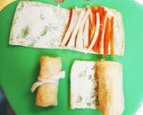 ️ごぼうとにんじんのクルクル信田巻き作り方8写真