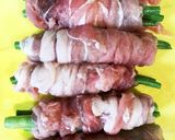 豚肉いんげん巻きの梅しょうがソース作り方5写真