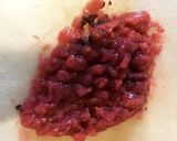 豚肉いんげん巻きの梅しょうがソース作り方2写真