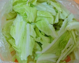 超簡単！キャベツのごまマヨ和え作り方1写真