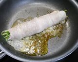 簡単！豆苗のチーズ肉巻きイタリアン作り方4写真