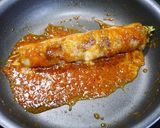 簡単！豆苗のチーズ肉巻きイタリアン作り方5写真