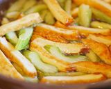 セロリとさつま揚げの炒め煮作り方5写真