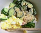 みそパウダーで胡瓜とたまごの混ぜ込みご飯作り方2写真