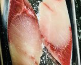 ブリ切り身の塩バターソース焼き作り方1写真