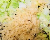 揚げ玉＆レタスのやわらか玉子チャーハン作り方3写真