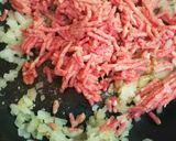【カレー風味】挽き肉入りオムレツ作り方3写真