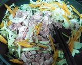 緑豆春雨DEみそだれチャプチェ作り方4写真