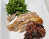 梅の和風スパゲティー♪長芋ソース作り方1写真