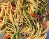 簡単♪トマトの冷製パスタ（裏ワザで絶品）作り方4写真