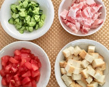 トマトと厚揚げの洋風麻婆☘️絶品です作り方1写真