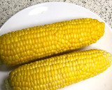 バーミキュラで簡単 とうもろこし蒸し焼き作り方4写真