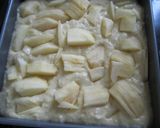 りんご1個で！ケーキ☆卵1個　バターなし作り方4写真