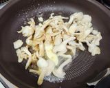 白ヒラタケのバター醤油作り方3写真