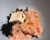 鶏ひきとひじきのピーマンハンバーグ作り方2写真
