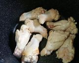 鳥元と長芋と人参煮物作り方1写真