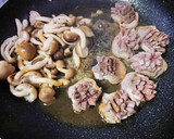 砂肝のバター醤油炒め(きのこ添え)作り方5写真