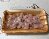 お弁当にぴったり鶏こま照り煮作り方1写真