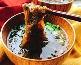 簡単☆お湯を注ぐだけ！もずくのお吸い物作り方4写真