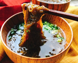 簡単☆お湯を注ぐだけ！もずくのお吸い物作り方4写真