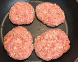 水切り不要！焼き豆腐で豆腐入ハンバーグ♪作り方7写真