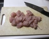 鶏むね肉としめじのピリ辛炒め煮作り方1写真