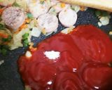うちの定番♪ケチャップライス*オムライス作り方3写真