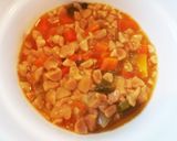 離乳食:納豆と魚と野菜のトマトスープ作り方2写真