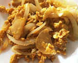 簡単！W玉炒め (玉ねぎと卵炒め)作り方8写真