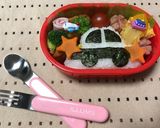幼稚園 簡単 パトカー弁当作り方1写真