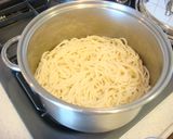 オーブンで焼きうどん作り方1写真