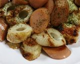 ちくわと魚肉ソーセージのバター炒め作り方3写真