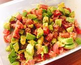 ☆まぐろとアボカドのカフェ風タルタル丼☆作り方4写真