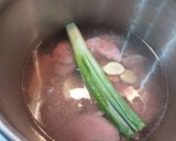 牛すじ肉の和風ビール煮作り方1写真