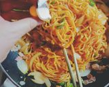 焼きソバでナポリタン作り方4写真