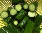きゅうりのカラシ漬け簡単作り方1写真