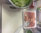 簡単☆鶏肉の大葉炒め作り方1写真