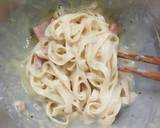 【糖質制限】肉厚ベ-コン王道カルボナ-ラ作り方6写真