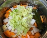 離乳食初期☆野菜のストック(昆布だし)作り方3写真