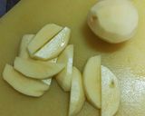 豆苗とジャガイモの豚バラ炒め作り方1写真