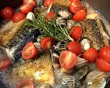 塩サバでアクアパッツァ作り方4写真