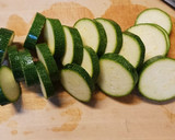 簡単副菜☆ズッキーニのマヨ醤油 炒め作り方2写真