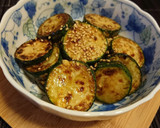 簡単副菜☆ズッキーニのマヨ醤油 炒め作り方8写真